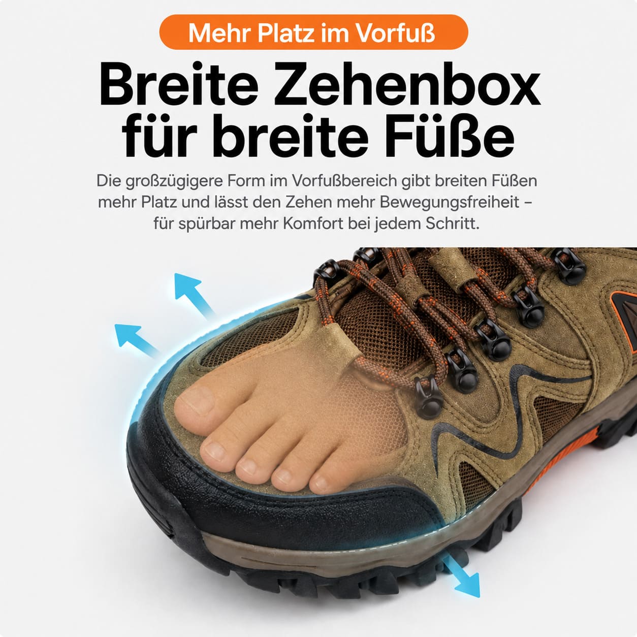 WIDETREK™ WIDE FIT