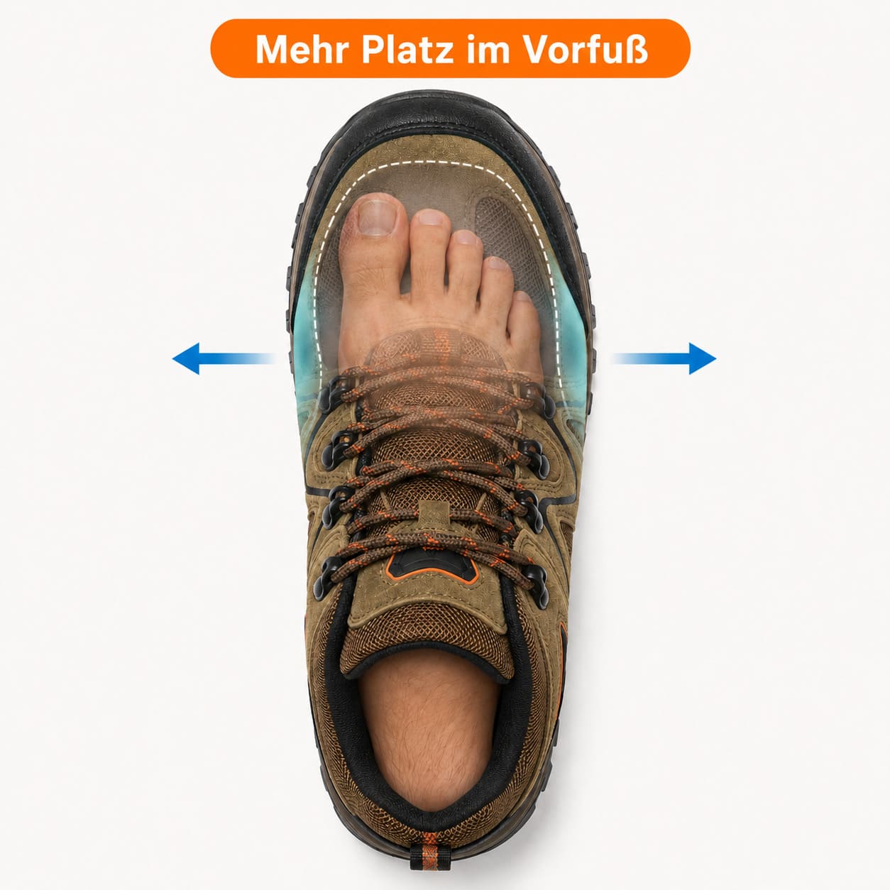 WIDETREK™ WIDE FIT